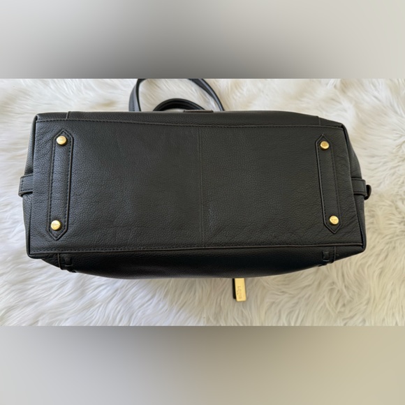 Lodis San Tropez Leather Handbag with Gold Hardware + Wallet - Picture 9 of 16